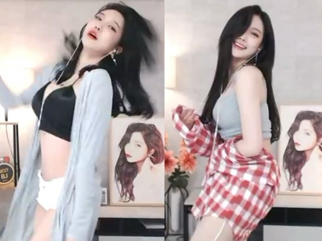 AFTV韩国超美主播【秋天】 韩风热舞合集