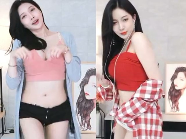 AFTV韩国超美主播【秋天】 韩风热舞合集