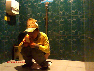 真實廁所手淫